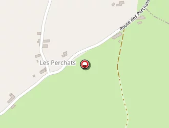 Carte de Ferme équestre Des Perchats à Tortezais