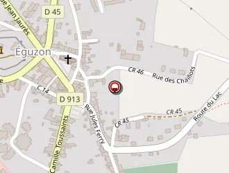 Carte de Café De La Poste à Éguzon-chantôme