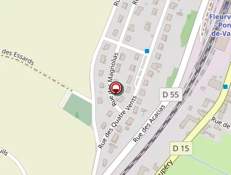 Carte de Garage Bodel à Fleurville