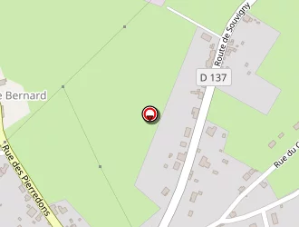 Carte de Terrain De Pétanque à Cressanges