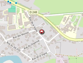 Carte de Prodéco à Paray-le-monial