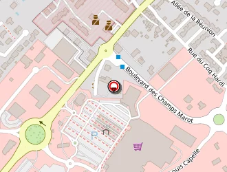 Carte de Vendée Représentation à Fontenay-le-comte