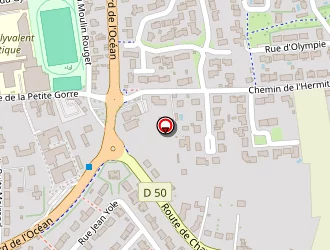 Carte de La Croix Blanche à Luçon