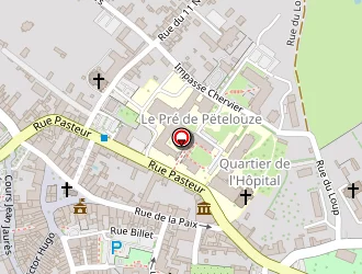 Carte de Centre Danse à Paray-le-monial