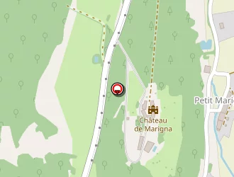 Carte de Château De Marigna à Marigna-sur-valouse