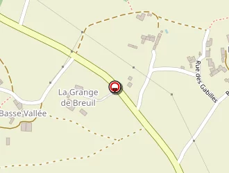 Carte de Sébastien Fournier à Lusignan