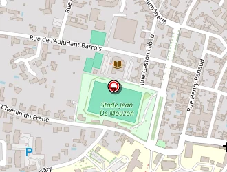 Carte de Stade Jean De Mouzon à Luçon