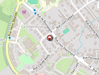 Carte de Complexe Tennis à Paray-le-monial