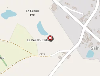 Carte de Agence Postale à Gargilesse-dampierre