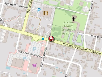 Carte de Restos Du Coeur à Luçon