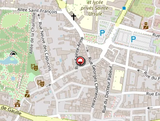 Carte de Le Salon à Luçon