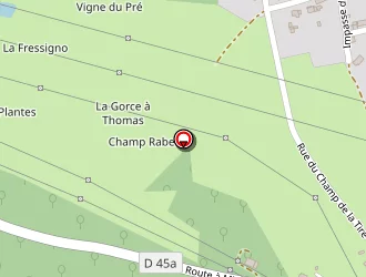 Carte de Entreprise Priant à Cuzion