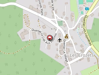 Carte de Ecole à Crozets (les)