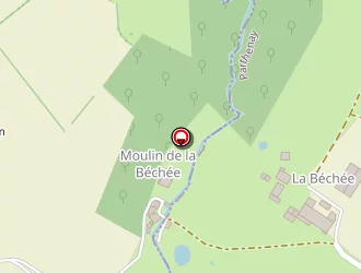 Carte de La Bêchée (earl) à Saint-georges-de-noisné