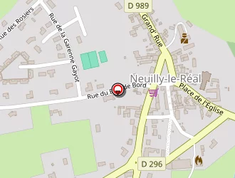 Carte de Part Ener à Neuilly-le-réal