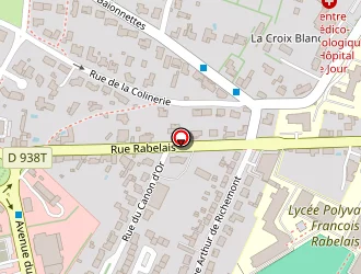 Carte de Centre E.leclerc à Fontenay-le-comte