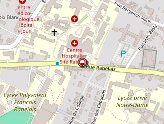 Carte de Lycée Privé Notre-dame à Fontenay-le-comte