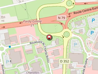 Carte de Sodiscent à Paray-le-monial