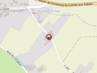 Carte de Downing Nicolas à Lairoux