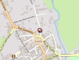 Carte de Auzanneau à Trimouille (la)