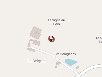 Carte de Sabourin à Roussines