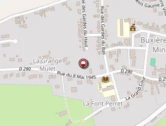 Carte de La Poste à Buxières-les-mines