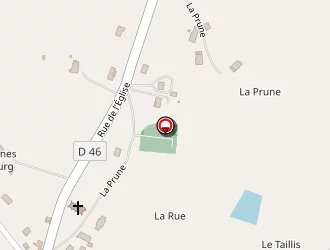 Carte de Crouzy Philippe à Roussines