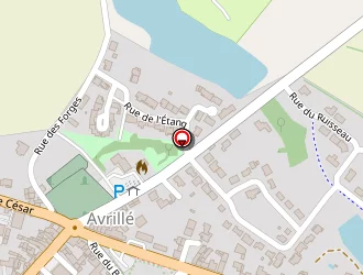 Carte de Chemin Beauchêne à Avrillé