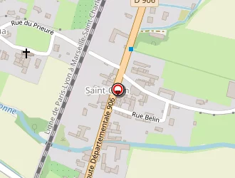 Carte de A . D . Réno à Montbellet