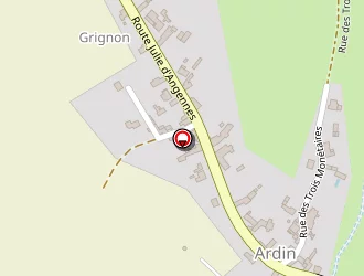 Carte de Stade Du Chaillot à Ardin