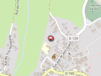 Carte de Dg Coiffure à Ardin