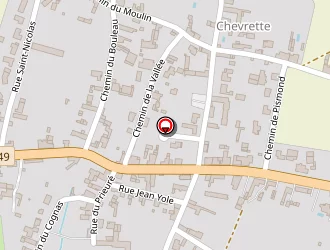 Carte de Renov Bat à Nalliers