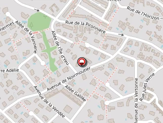 Carte de Ayet Laurent à Château-d'olonne