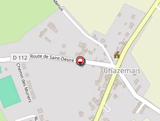 Carte de Boutet Bernadette à Chazemais