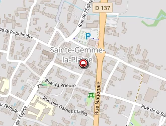 Carte de Guinet Thierry à Sainte-gemme-la-plaine