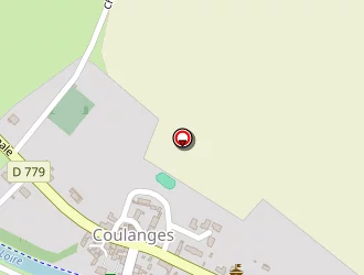 Carte de Stade Des Fragnys à Coulanges