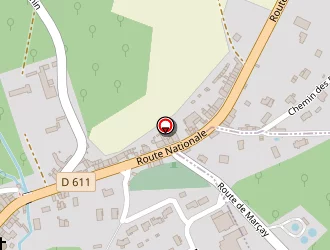 Carte de Duquerroy à Coulombiers