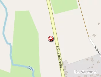 Carte de Stade Municipal Des Varennes à Cosne-d'allier