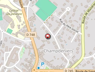 Carte de La Poste à Champdeniers-saint-denis