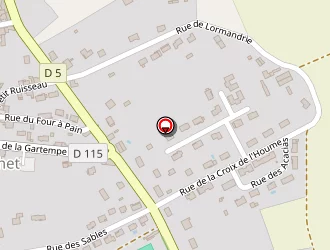 Carte de Salle Polyvalente à Jouhet