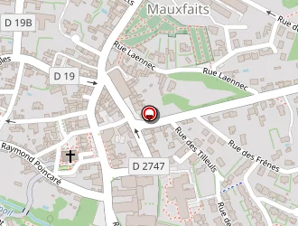 Carte de Tréger Isabelle à Moutiers-les-mauxfaits