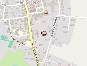 Carte de Circuit De Randonnée Pédestre 1 à Ménigoute