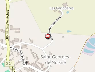Carte de Salle Municipale à Saint-georges-de-noisné