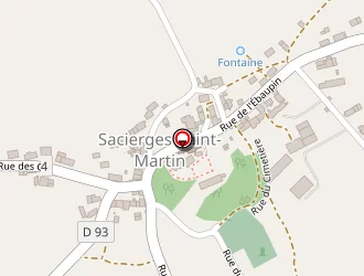 Carte de Samelec 36 à Sacierges-saint-martin