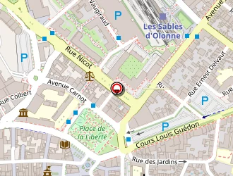 Carte de Le P'tit Bouchon à Sables-d'olonne (les)