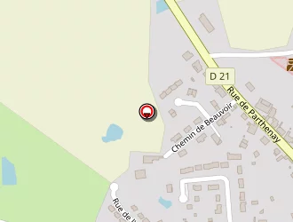 Carte de Maison De L'enfance à Ménigoute