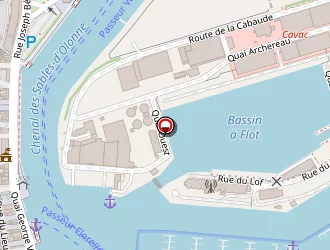 Carte de La Passerelle à Sables-d'olonne (les)