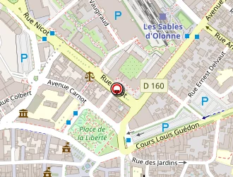 Carte de Scottage à Sables-d'olonne (les)