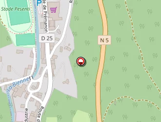 Carte de Prost Décolletage à Rousses (les)