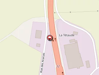 Carte de Ebénsiterie Etavard Anthony à Iteuil